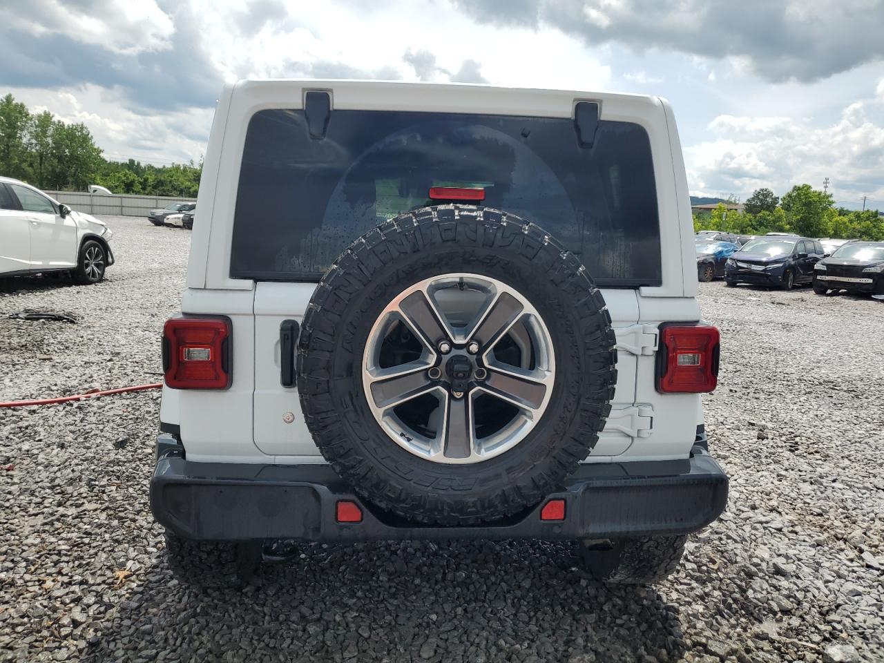 2019 Jeep Wrangler Unlimited Sahara VIN: 1C4HJXEG7KW561052 Lot: 58435725
