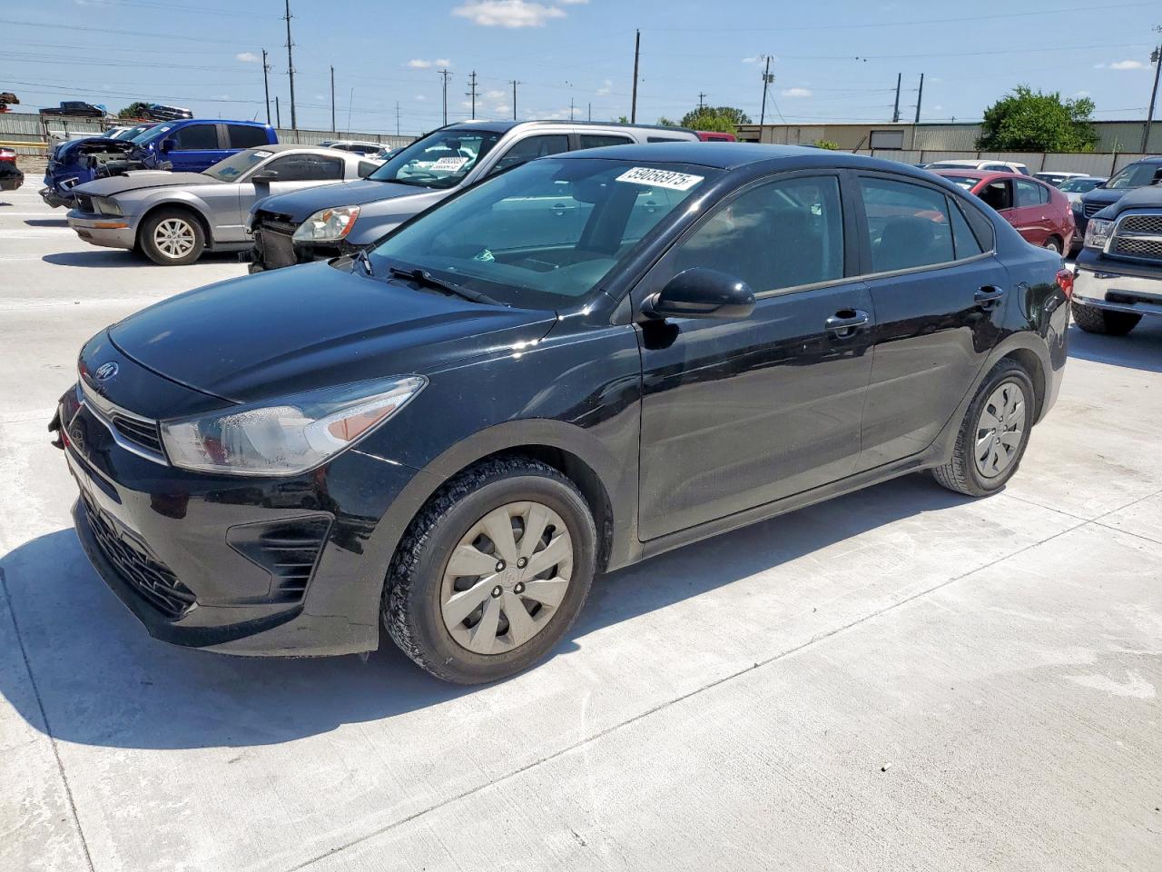 Sale history of 2021 Kia Rio, VIN: 3KPA24AD4ME382926 COPART