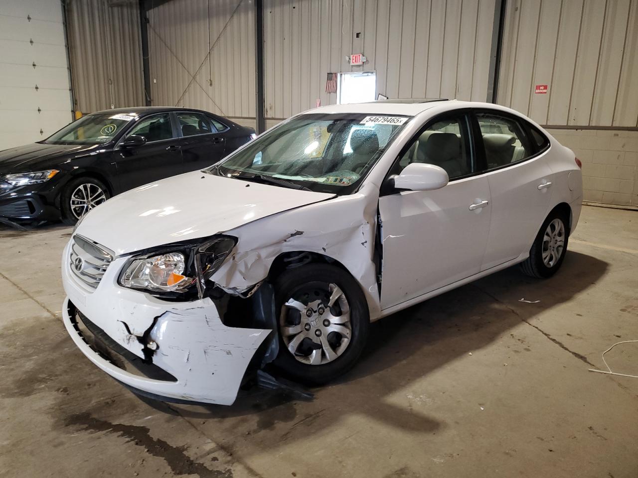 2010 Hyundai Elantra Blue en Venta en West Mifflin, PA - Front End