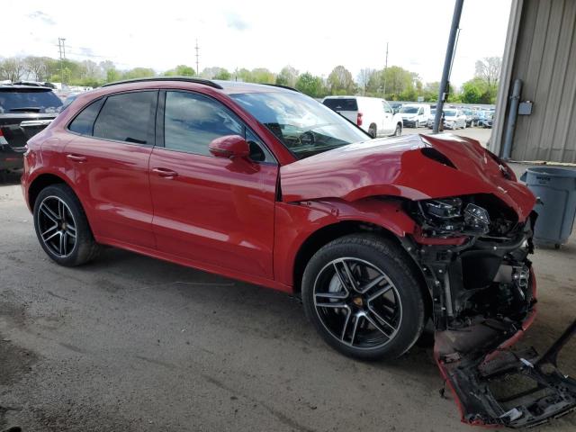  PORSCHE MACAN 2021 Red