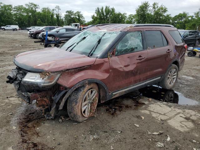  FORD EXPLORER 2018 Бургунді