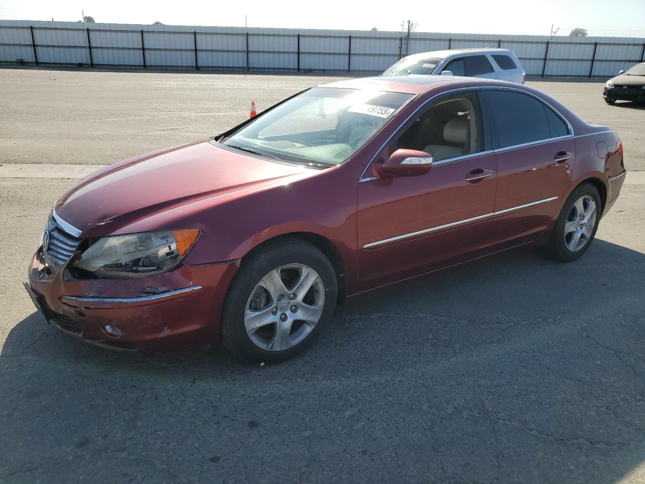 2007 Acura Rl იყიდება Fresno-ში, CA - Front End