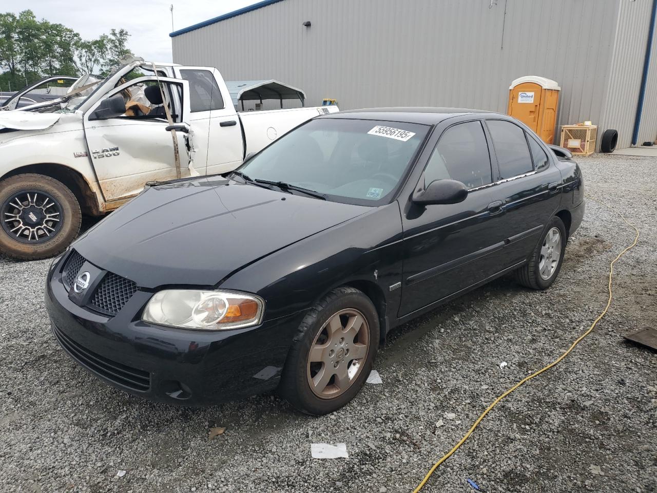 2006 Nissan Sentra 1.8 продається в Spartanburg, SC - Front End