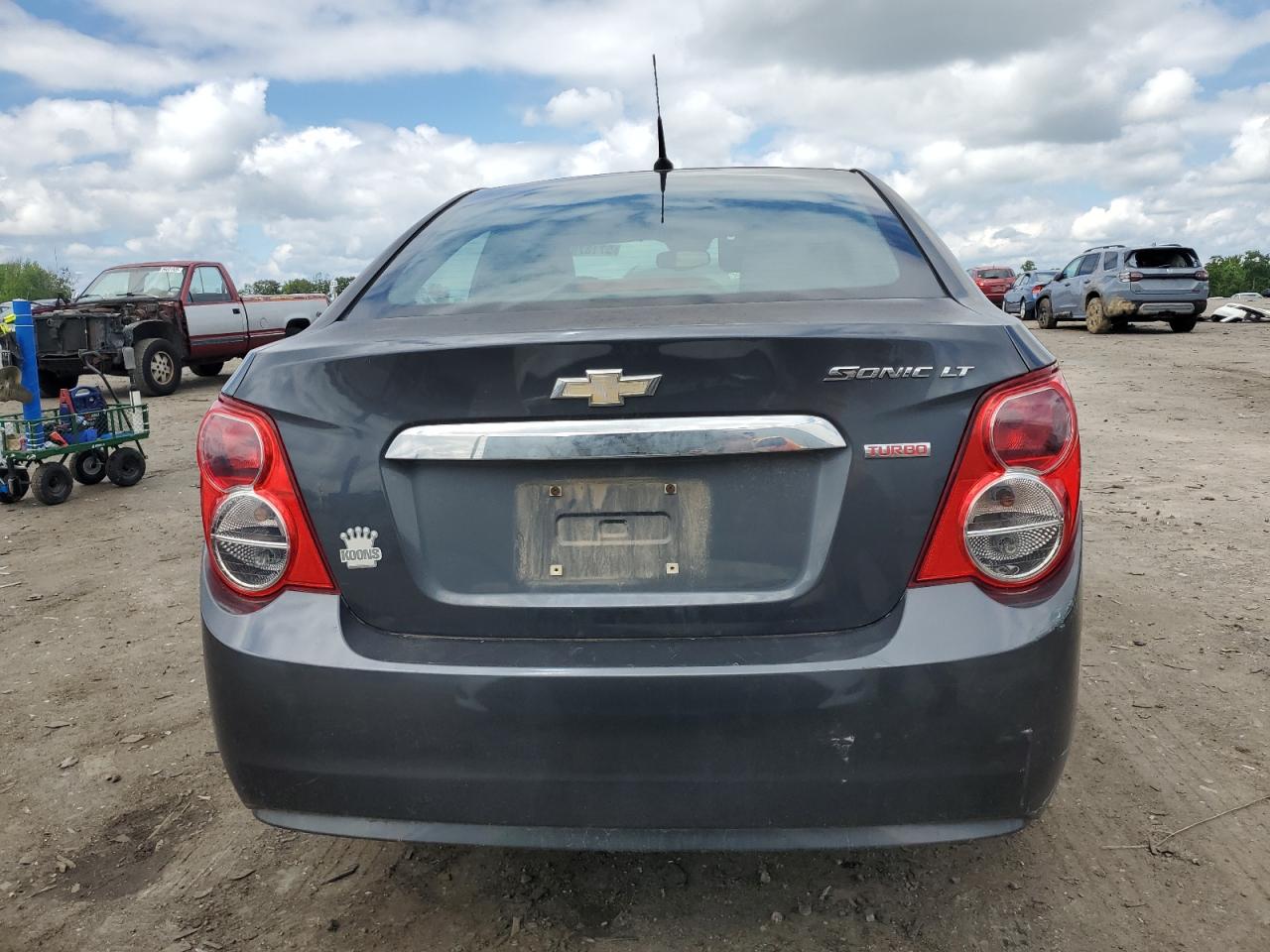2013 Chevrolet Sonic Lt VIN: 1G1JC5SB0D4229082 Lot: 57187985