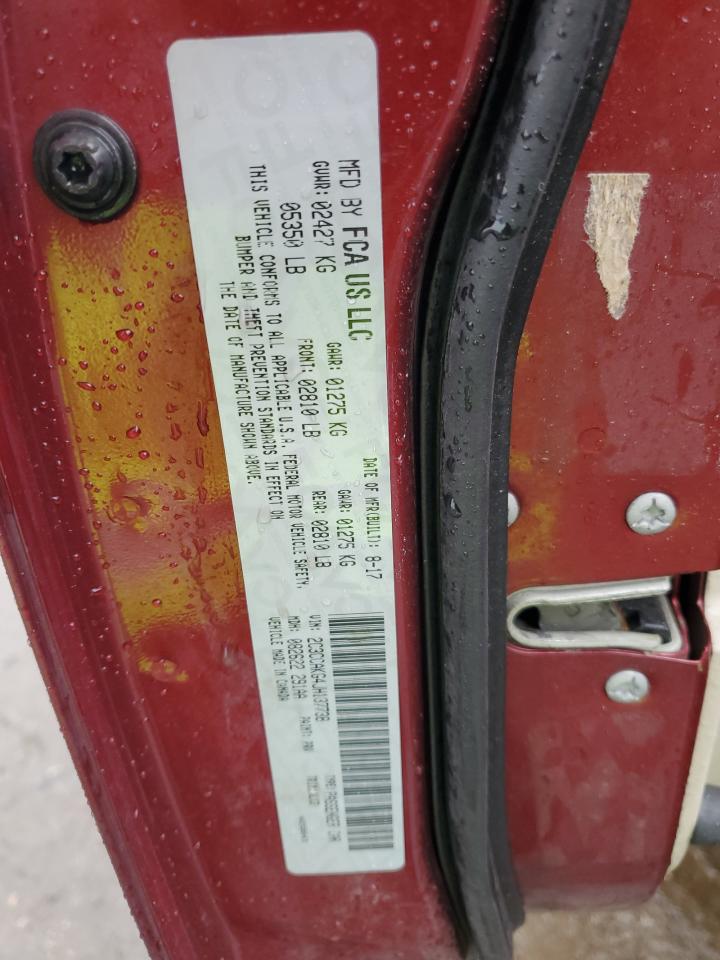 2018 Chrysler 300 Limited VIN: 2C3CCAKG4JH137738 Lot: 58050205