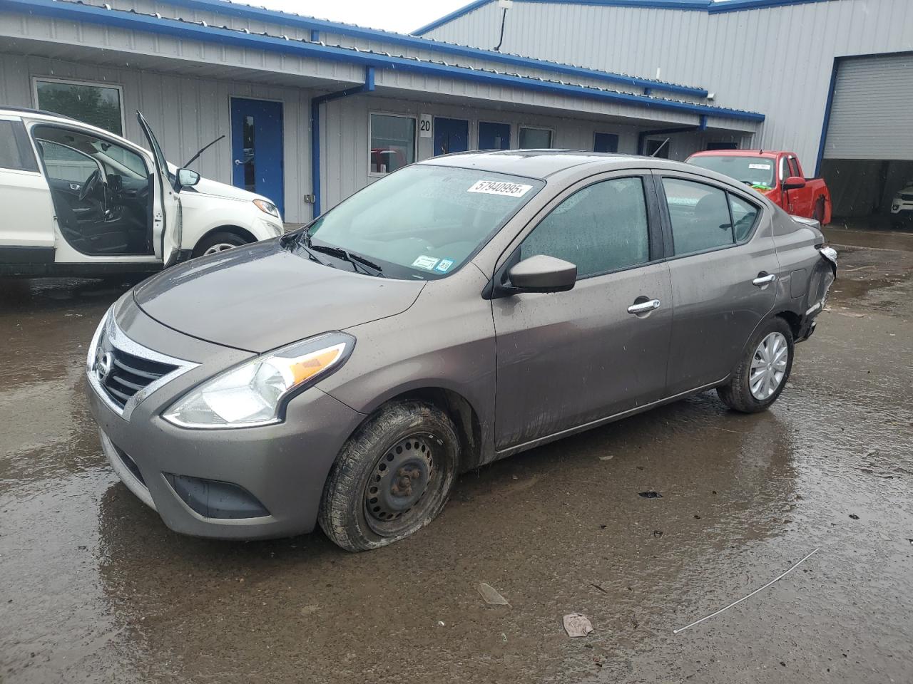 2017 Nissan Versa S na sprzedaż w Central Square, NY - Rear End