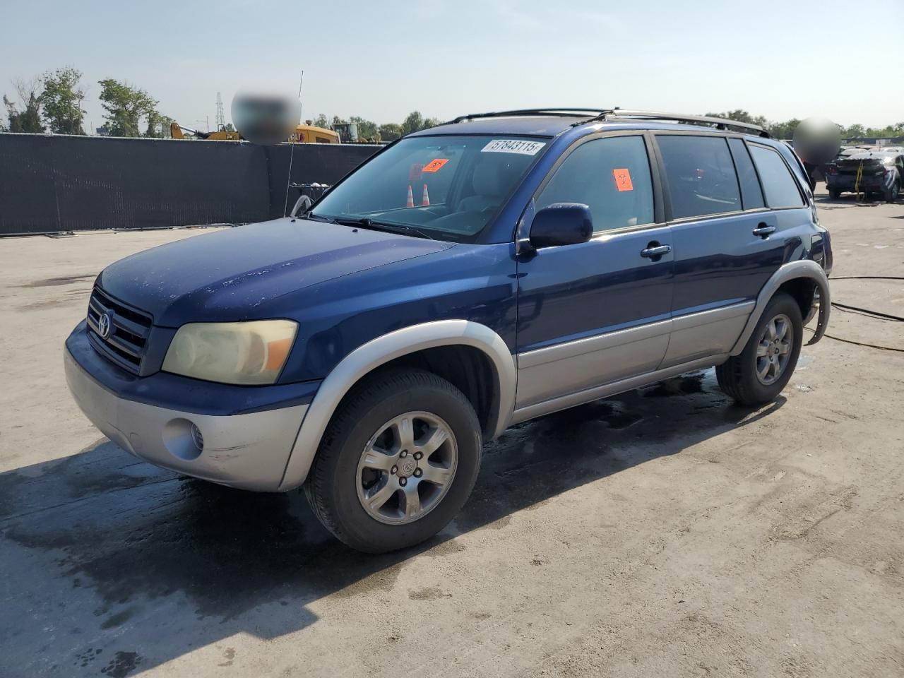 2004 Toyota Highlander Base للبيع في Orlando، FL - Rear End