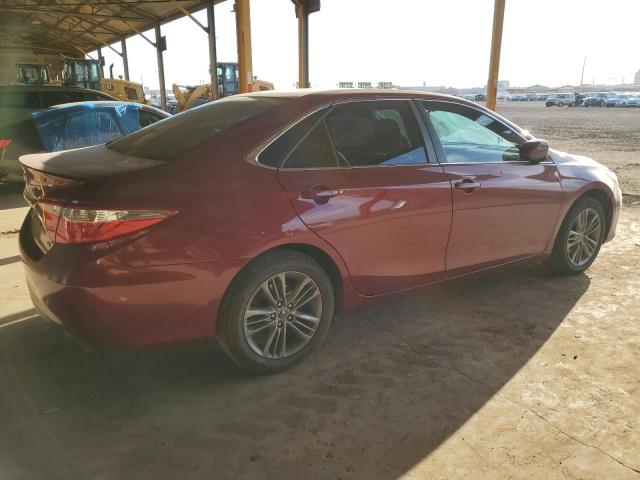  TOYOTA CAMRY 2016 Красный