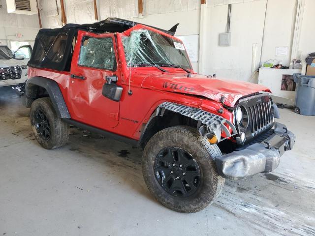  JEEP WRANGLER 2018 Красный