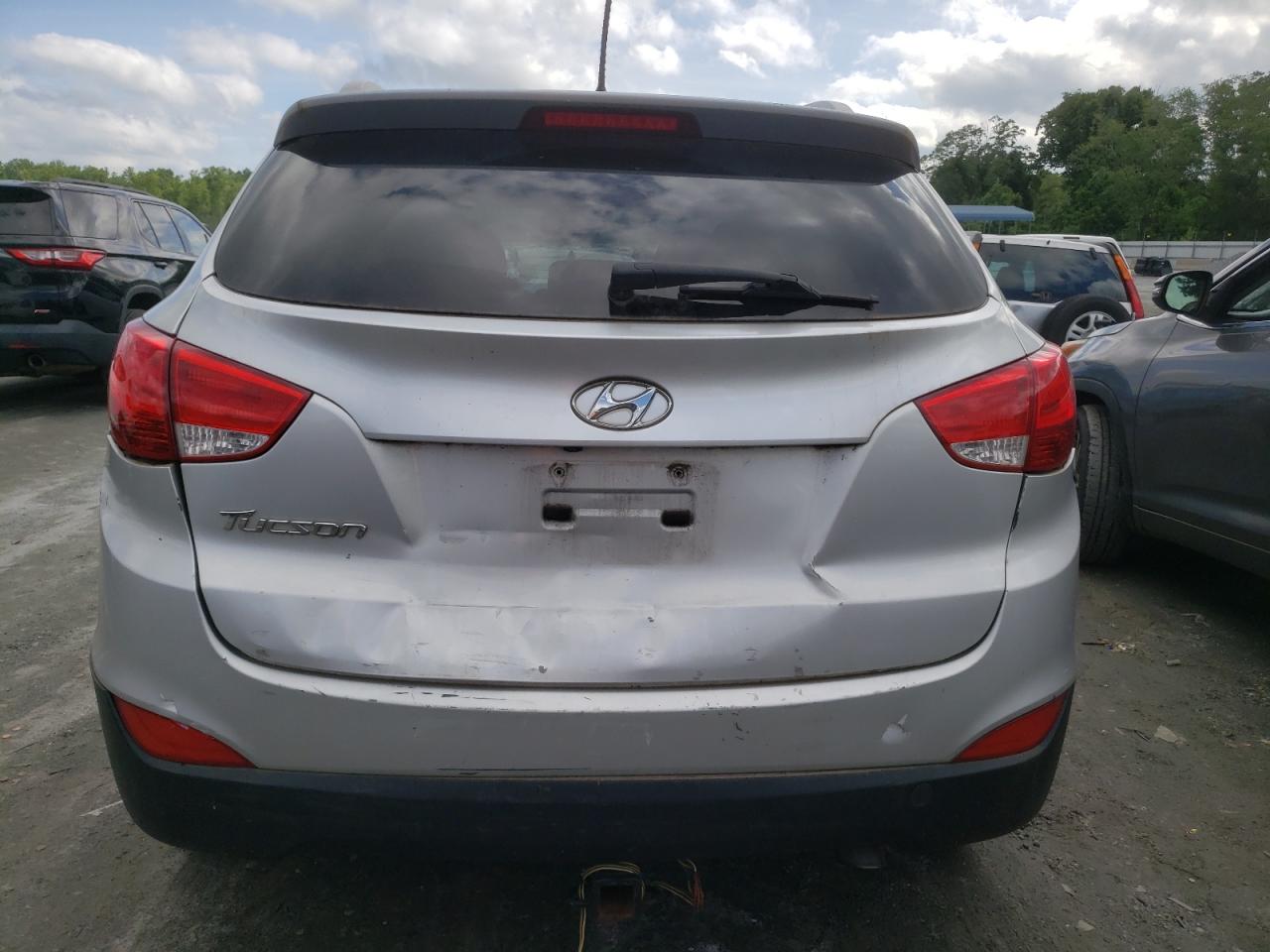2014 Hyundai Tucson Gls VIN: KM8JU3AG9EU790853 Lot: 58863545