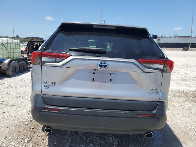  TOYOTA RAV4 2021 Сріблястий