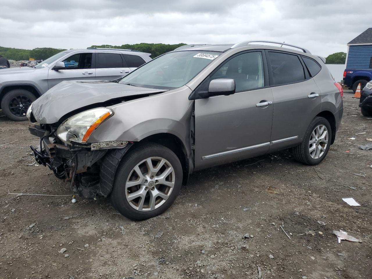 2012 Nissan Rogue S за продажба в Assonet, MA - Front End