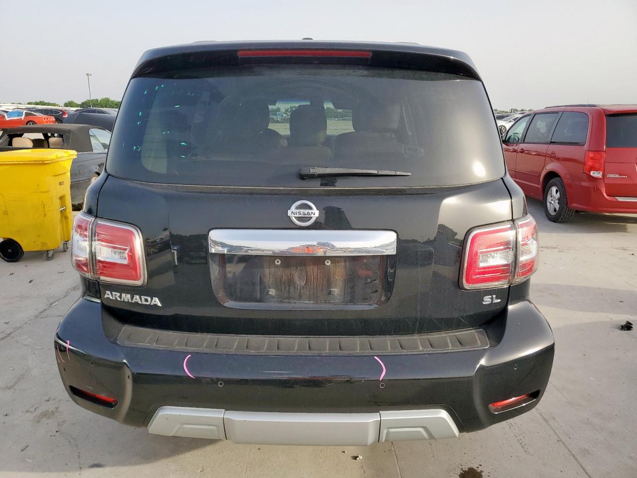 2017 Nissan Armada Sv VIN: JN8AY2ND4H9001278 Lot: 56502555