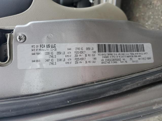2019 DODGE GRAND CARAVAN SXT