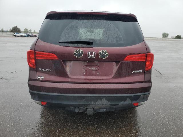  HONDA PILOT 2016 Bordowy