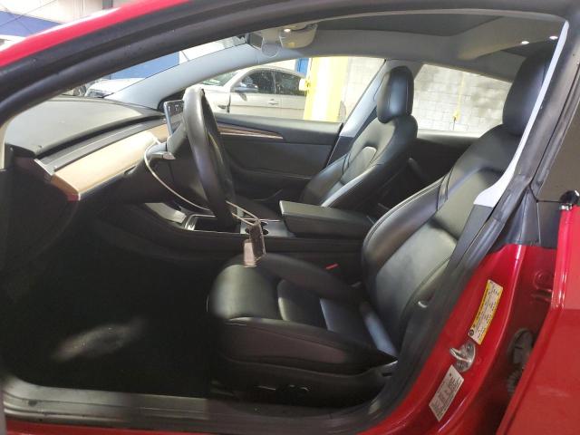  TESLA MODEL 3 2022 Czerwony