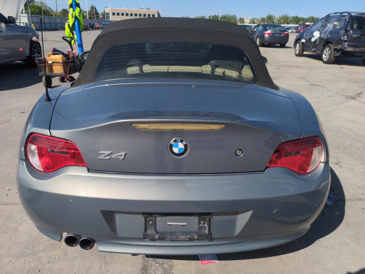 2007 BMW Z4 3.0Si VIN: 4USBU53577LX02806 Lot: 56728105