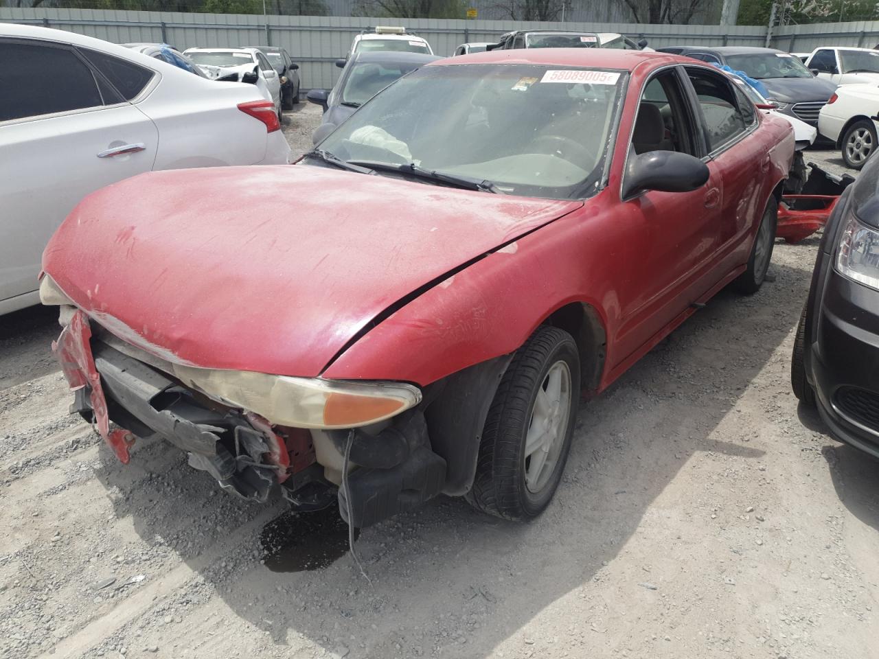 2003 Oldsmobile Alero Gl للبيع في Las Vegas، NV - Front End