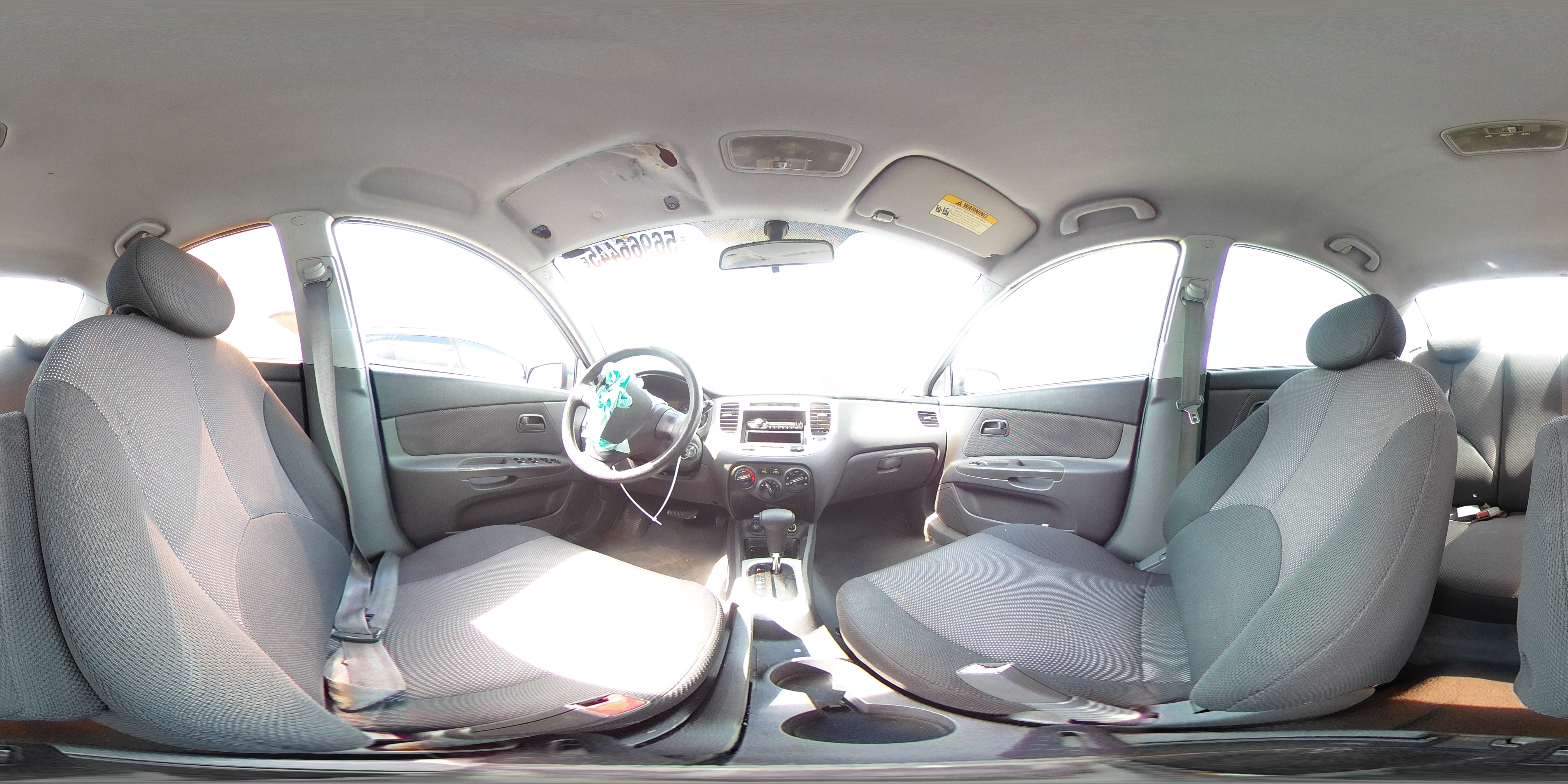 2006 Kia Rio VIN: KNADE123666128245 Lot: 56966445