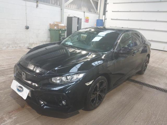 2018 HONDA CIVIC EX V for sale at Copart EAST KILBRIDE