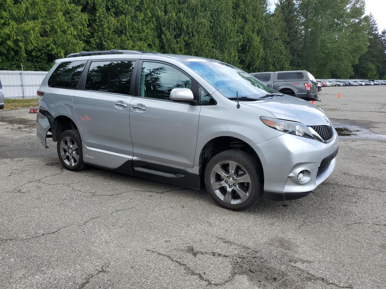 2014 Toyota Sienna Sport VIN: 5TDXK3DC1ES457564 Lot: 56986185
