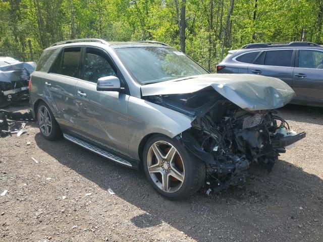  MERCEDES-BENZ GLE-CLASS 2016 Серебристый