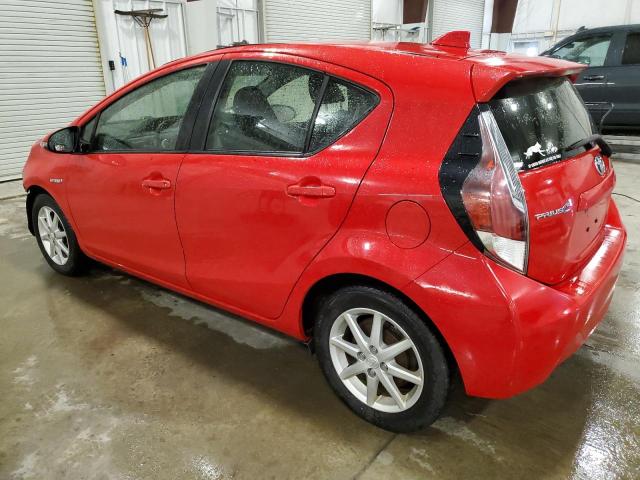 Hatchbacks TOYOTA PRIUS 2015 Red