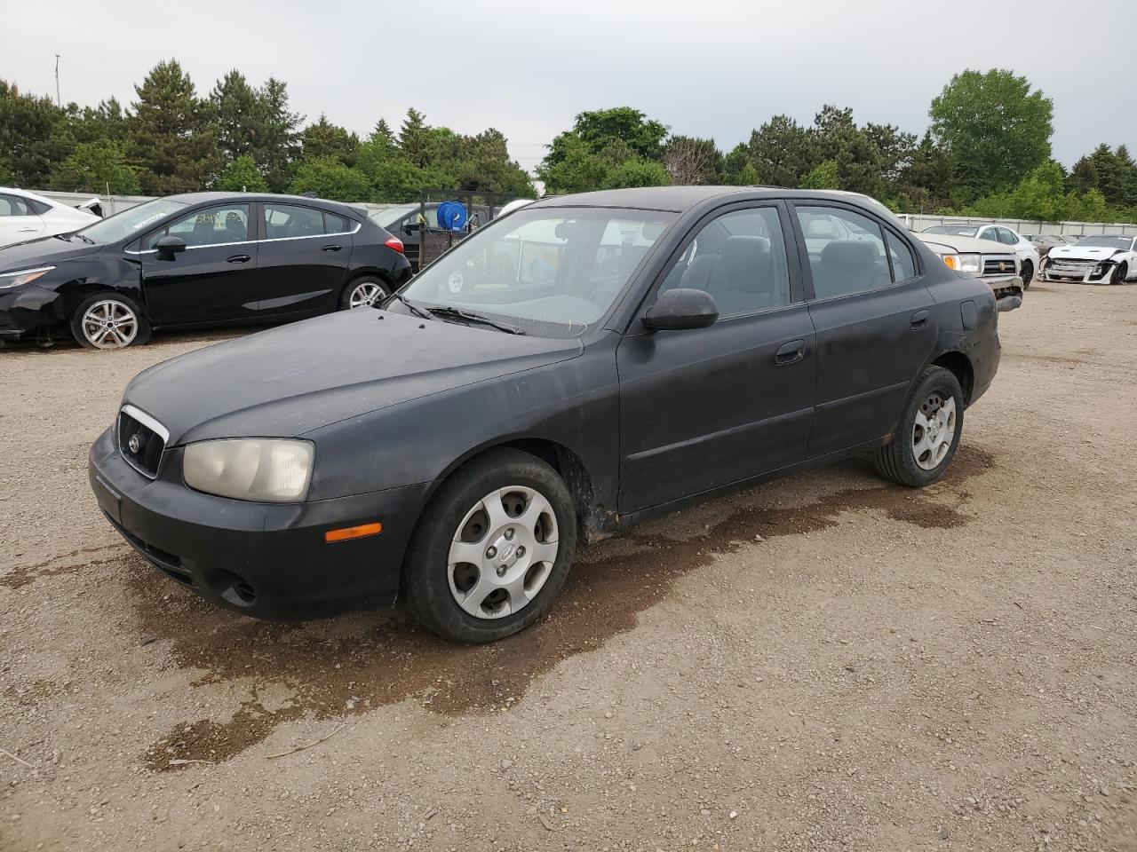 2003 Hyundai Elantra Gls for Sale in Elgin, IL - Side