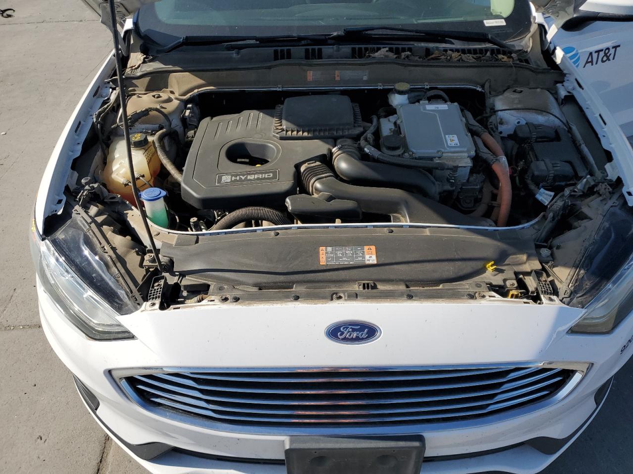 2019 Ford Fusion Se VIN: 3FA6P0LU6KR124867 Lot: 54024445