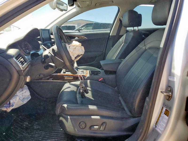  AUDI A6 2014 Серебристый