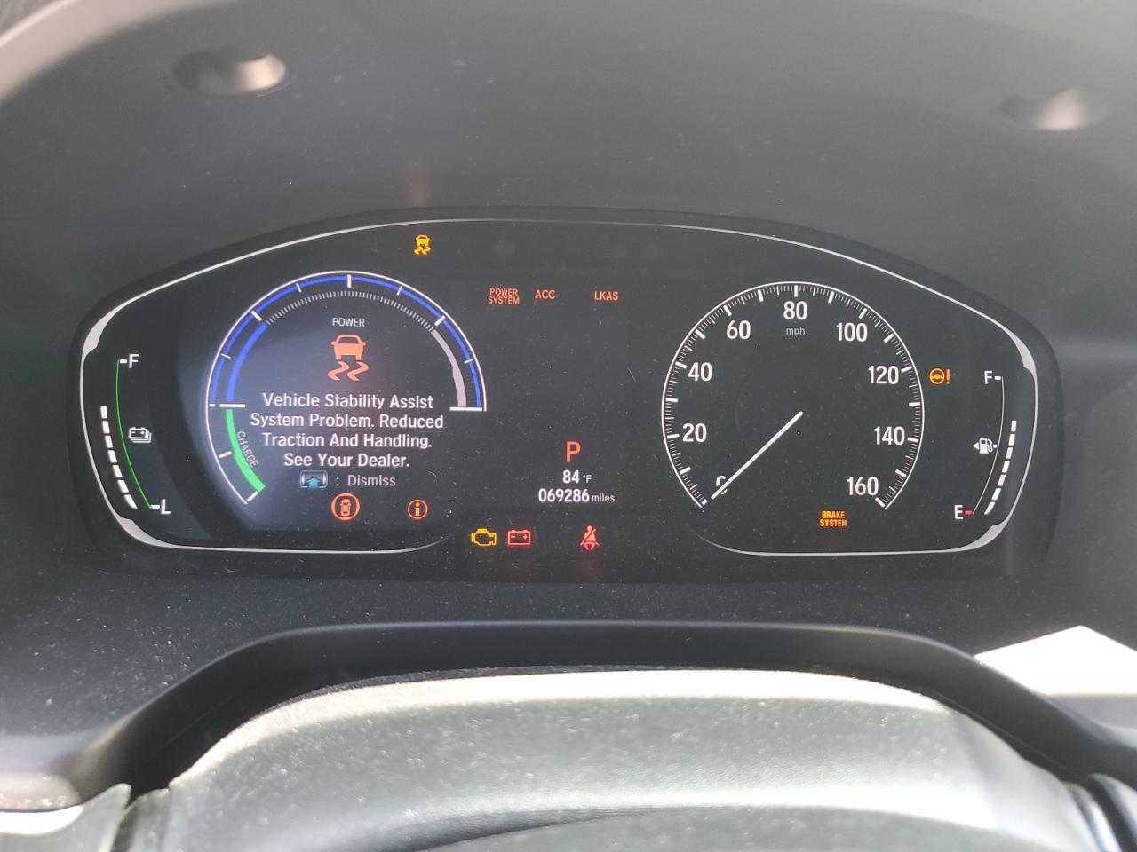 2020 Honda Insight Touring VIN: 19XZE4F9XLE012707 Lot: 56637245