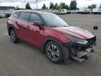 2021 Toyota Highlander Xle na sprzedaż w Woodburn, OR - Front End