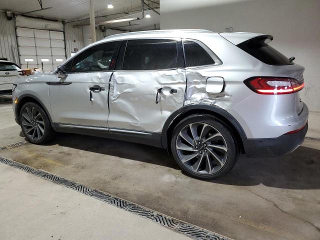  LINCOLN NAUTILUS 2019 Srebrny