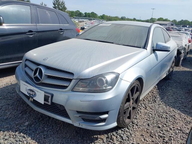 2012 MERCEDES BENZ C250 AMG S for sale at Copart WOLVERHAMPTON