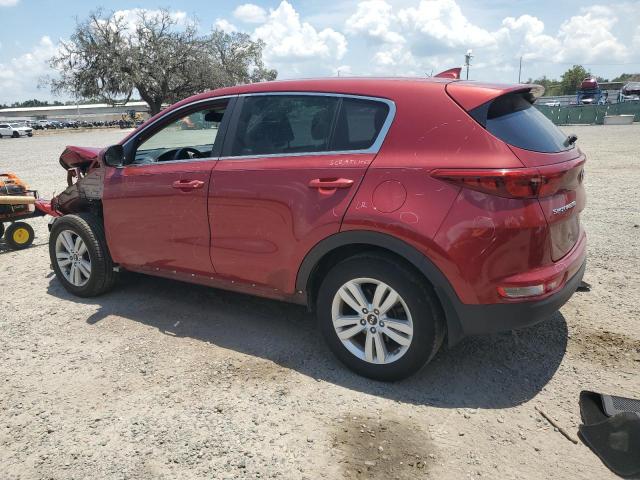  KIA SPORTAGE 2017 Червоний