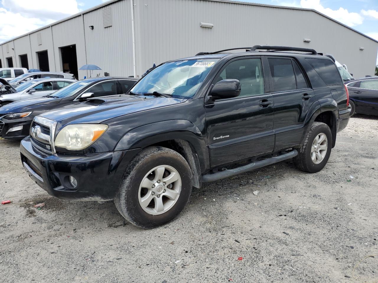 2007 Toyota 4Runner Sr5 de vânzare în Jacksonville, FL - Minor Dent/Scratches