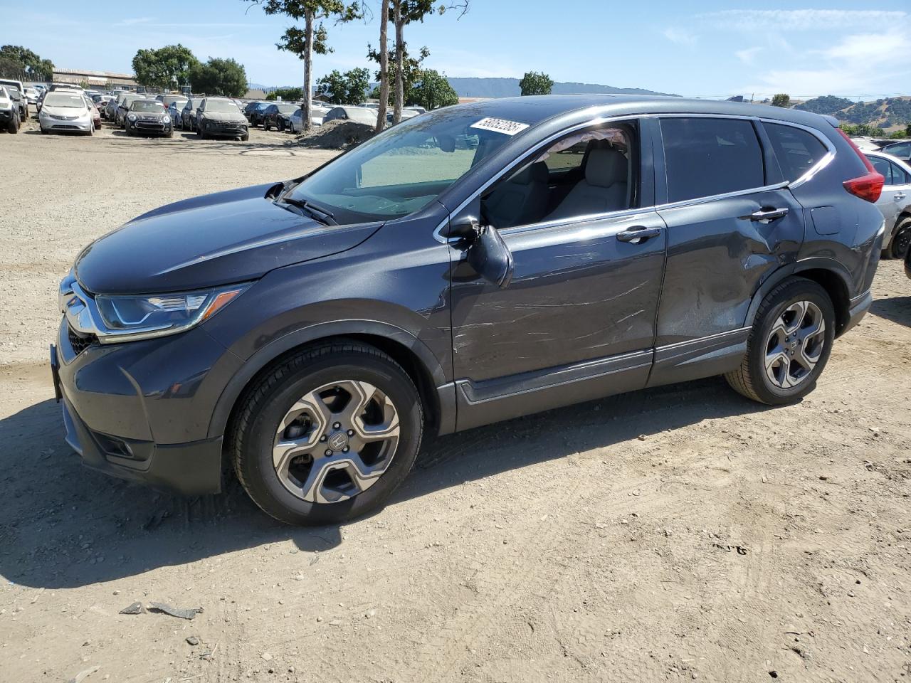 2017 Honda Cr-V Exl იყიდება San Martin-ში, CA - Side