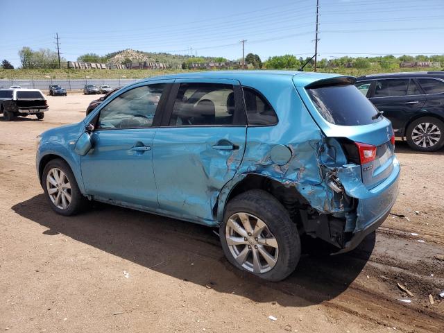  MITSUBISHI OUTLANDER 2014 Синий