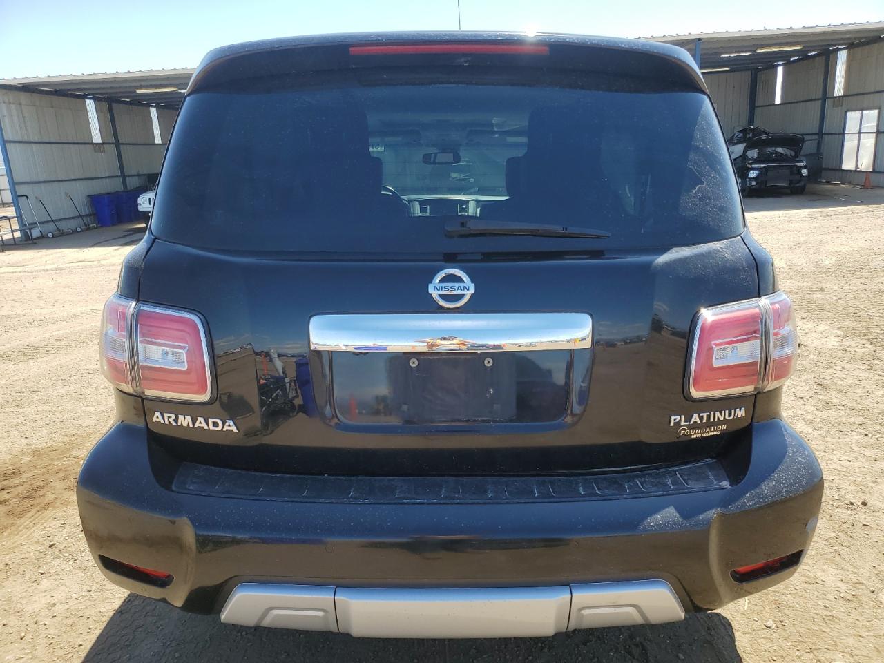 2017 Nissan Armada Platinum VIN: JN8AY2NE5H9706633 Lot: 57973215