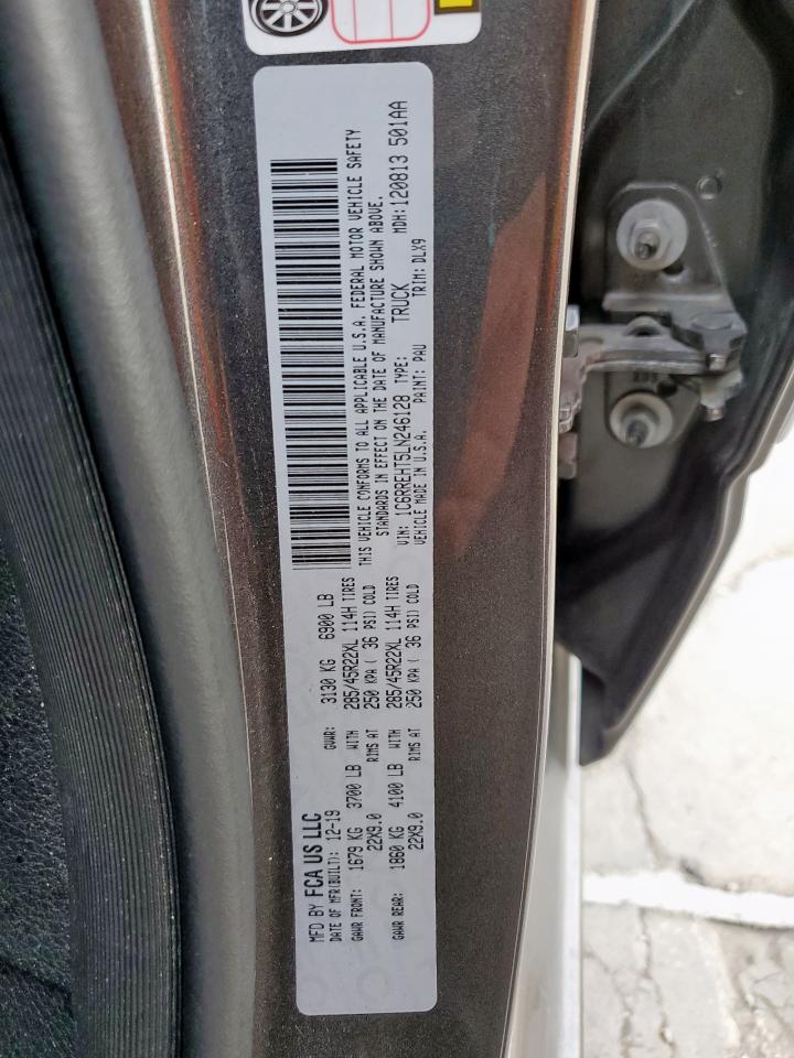 2020 Ram 1500 Limited VIN: 1C6RREHT5LN246128 Lot: 56761285