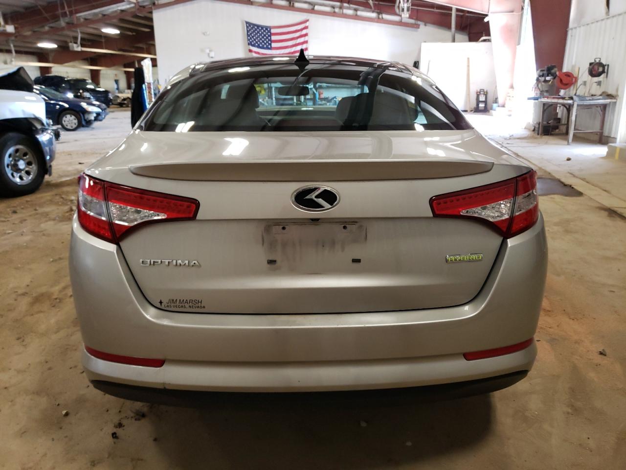 2012 Kia Optima Hybrid VIN: KNAGM4AD5C5031860 Lot: 55918585
