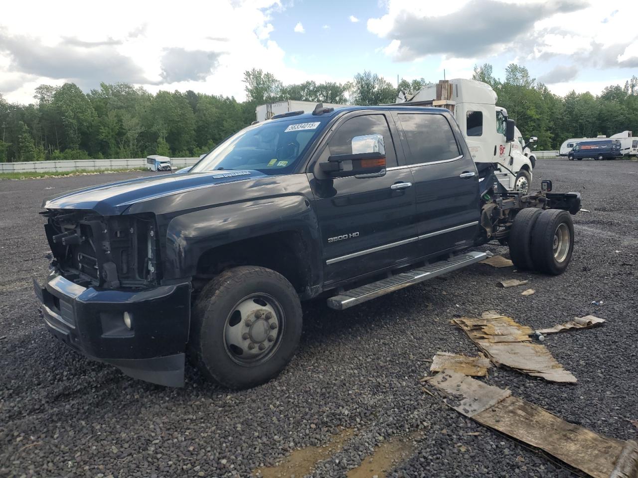 2016 Chevrolet Silverado K3500 Ltz black other diesel 1GC4K0C8XGF241018 photo #1