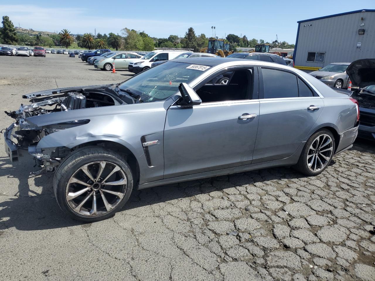2019 Cadillac Cts-V en Venta en Vallejo, CA - Stripped