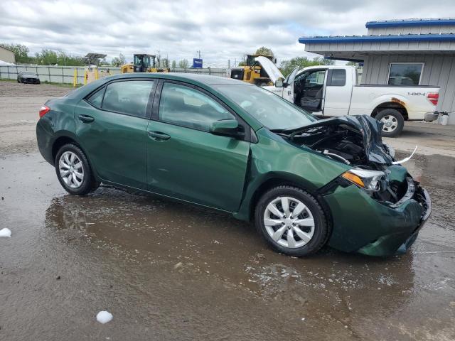  TOYOTA COROLLA 2016 Green