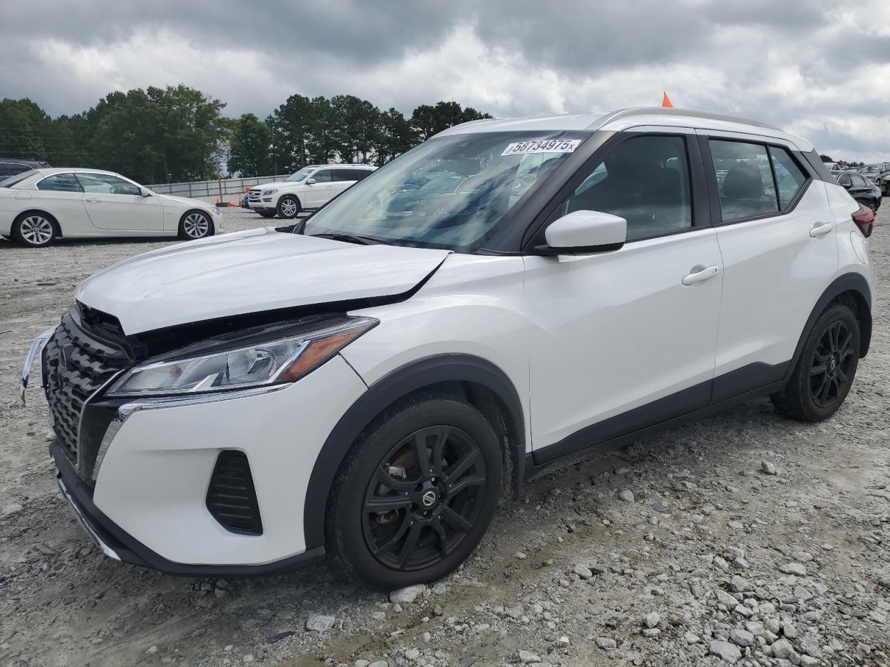 2021 Nissan Kicks Sv იყიდება Loganville-ში, GA - Front End
