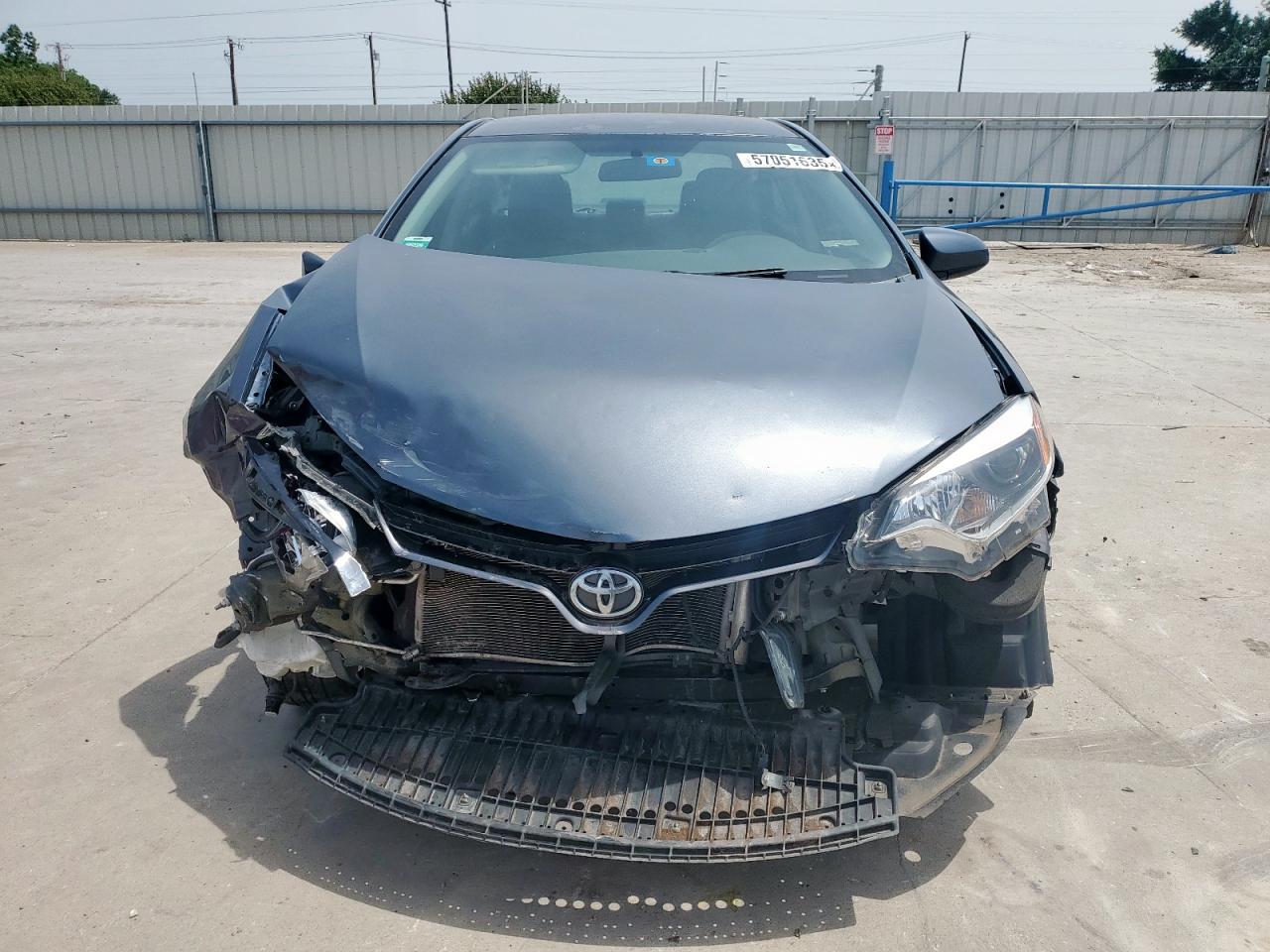 2016 Toyota Corolla L VIN: 5YFBURHE7GP485545 Lot: 57051635