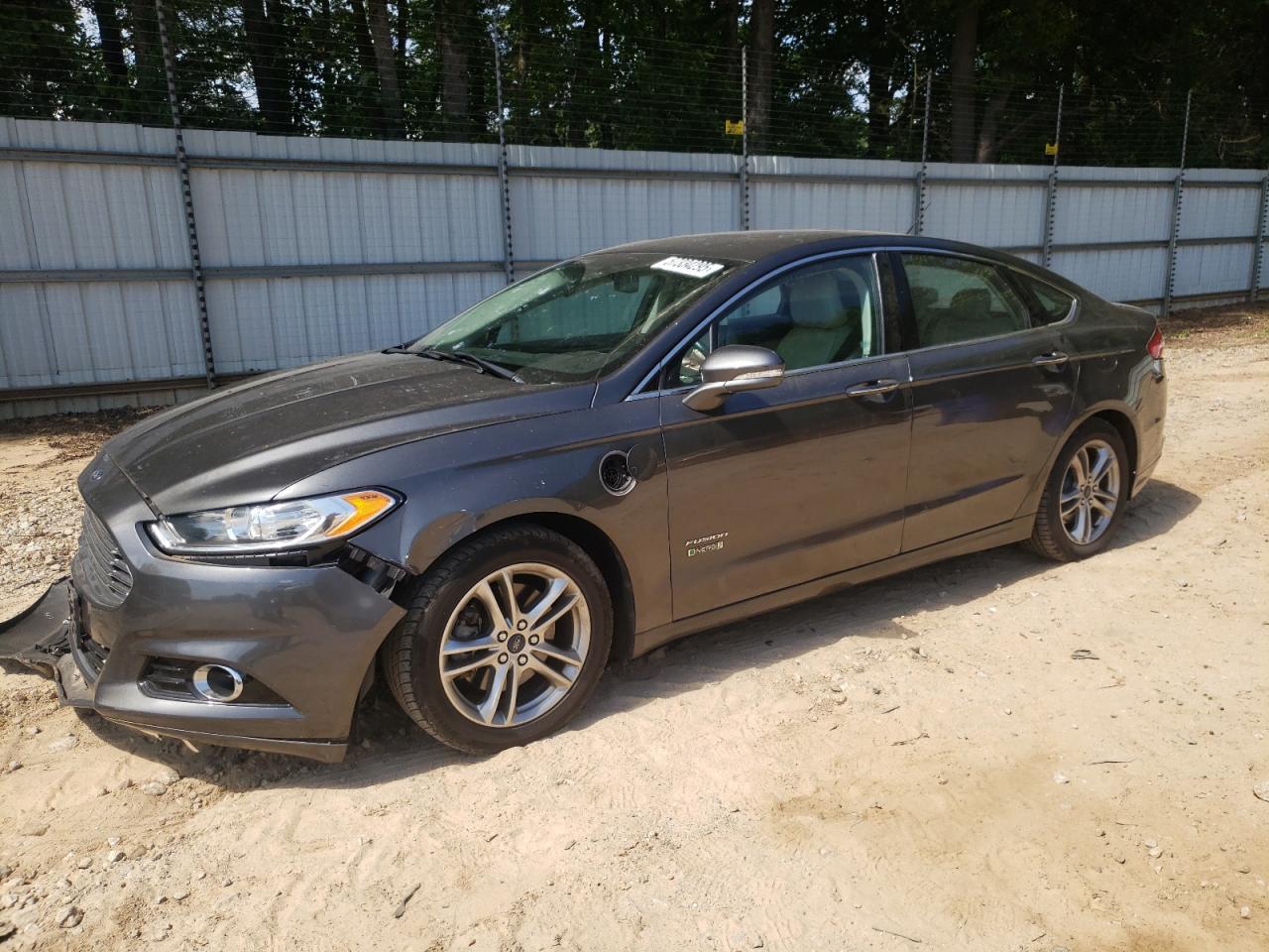 2015 Ford Fusion Titanium Phev на продаже в Austell, GA - Front End