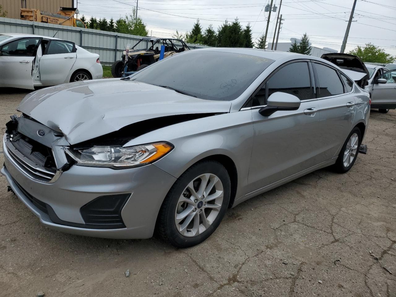2020 Ford Fusion Se for Sale in Lansing, MI - Rear End