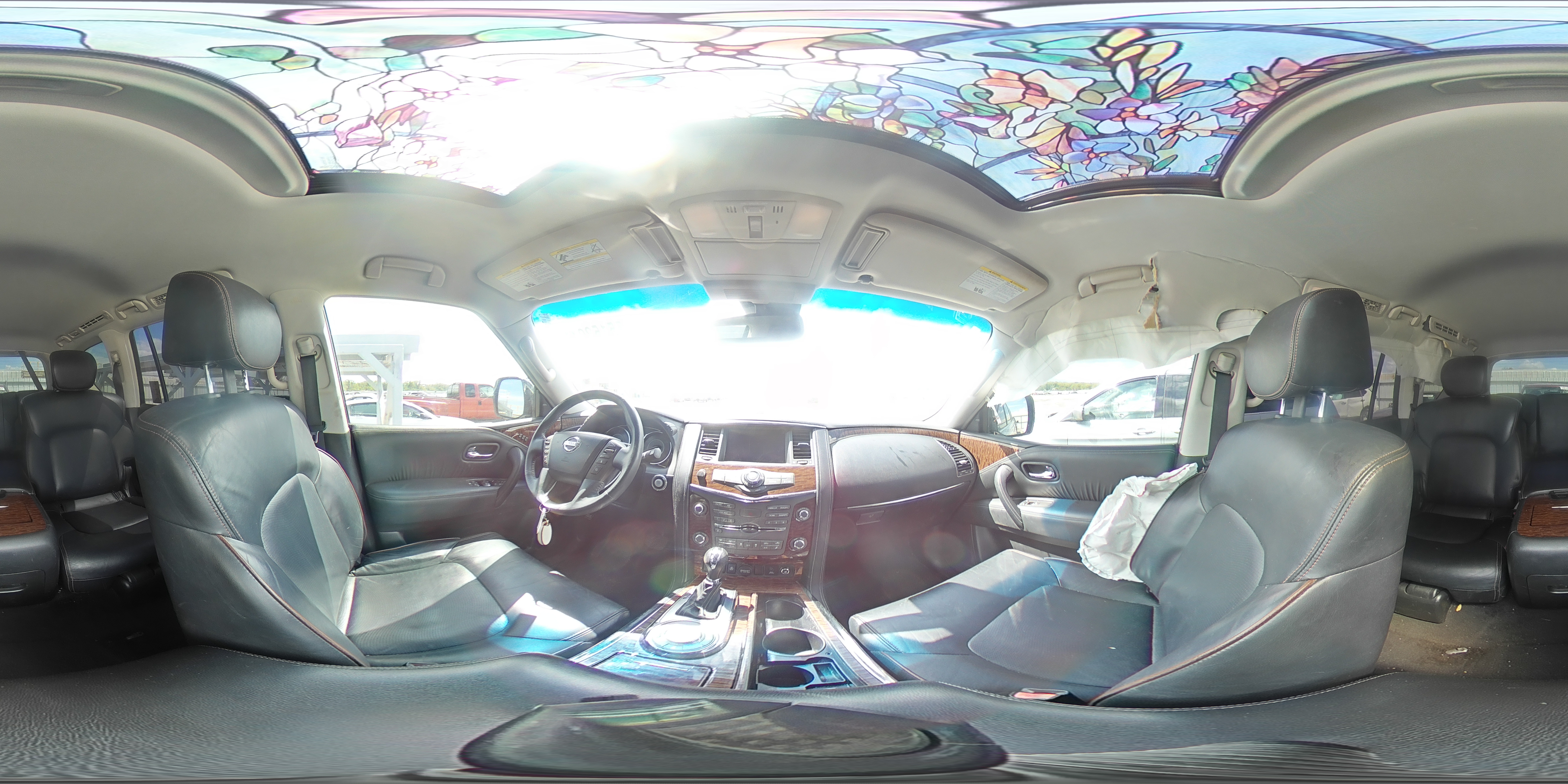 2017 Nissan Armada Platinum VIN: JN8AY2NF2H9303914 Lot: 55152045