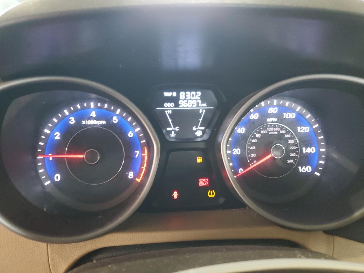 2013 Hyundai Elantra Gls VIN: KMHDH4AE0DU859692 Lot: 56561405